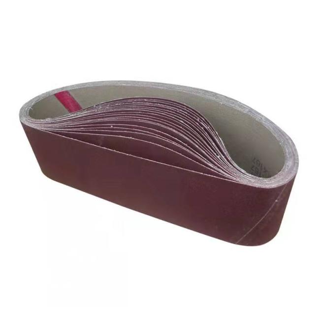 Industrial application of sanding belt