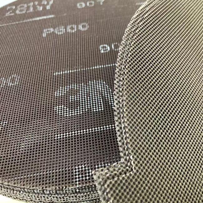 3M mesh sandpaper packaging and labeling