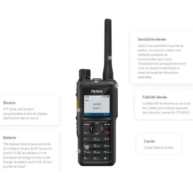 HP60X HP682 HP685 HP686 HP688 Hytera Professional DMR UHF&VHF Digital Walkie Talkie Portable Long Range Two-way Radio