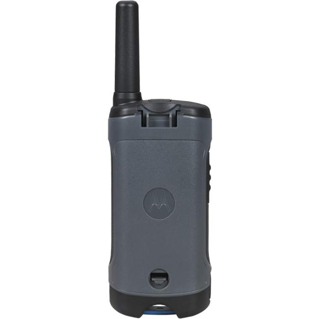 Motorola T200TP T200 22 Channel Long Range 20mile Rechargeable Two-Way Radio Gray Walkie Talkie