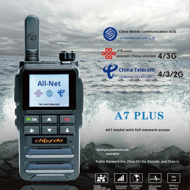Chierda CD-A7 PLUS 4G POC Public Network Card back view