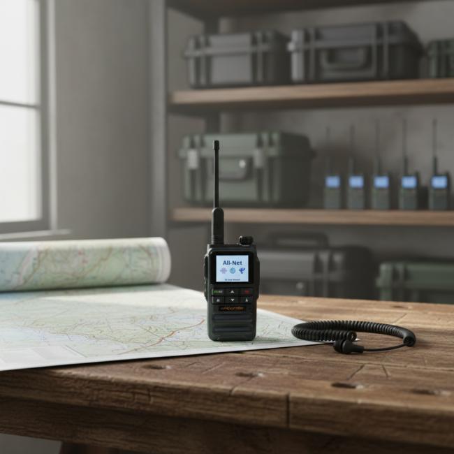 Chierda CD-A7 PLUS 4G POC Public Network Card side view