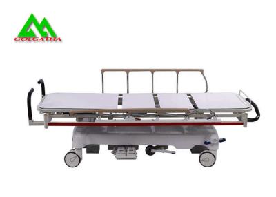 China Cama médica del ensanchador de la elevación eléctrica, cama de la carretilla del hospital del metal para el paciente en venta