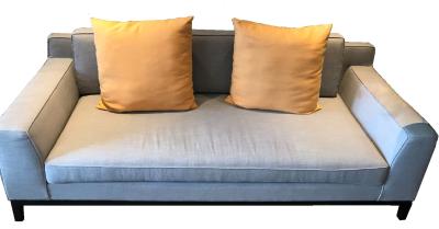 Chine La chambre à coucher minimaliste moderne de divan de mousse de haute densité de personnalisation couche la longévité de Loveseats à vendre