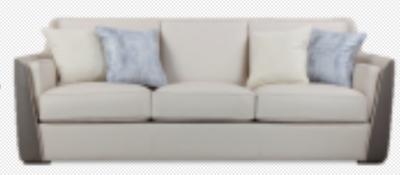Chine ODM triplace de sofa de divan d'hôtel de lobby de tissu imperméable de meubles à vendre