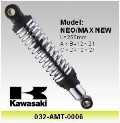 China Kawasaki Neo  MAX NEW 032-AMT-0006 Motorcycle Rear Shock , Motor Shock Absorber for sale