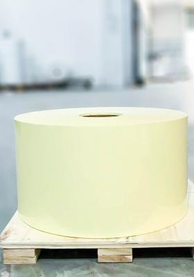 China Acrylic glue Self Adhesive Paper Roll ,  Clear Paper Roll 100u Surface Thickness for sale