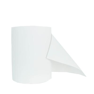 China Material de papel sintético pegajoso normal, papel adesivo a jato de tinta 75μ espessura da superfície à venda