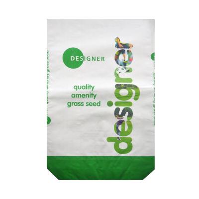 Chine Sac recyclable du fond de bloc de la bouche ouverte WPP pour l'emballage alimentation des animaux de graine d'herbe/ à vendre