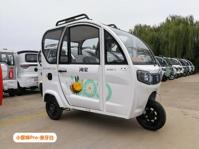 China Big Space Electric Passenger Tricycle Road Legal Electric Trike Enclosed for sale