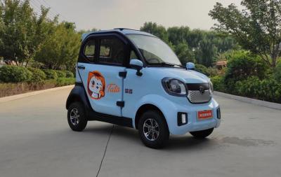 China 34km/h Four Wheeler Electric Car Mini Convenient Caravan Electric Passenger Vehicle for sale