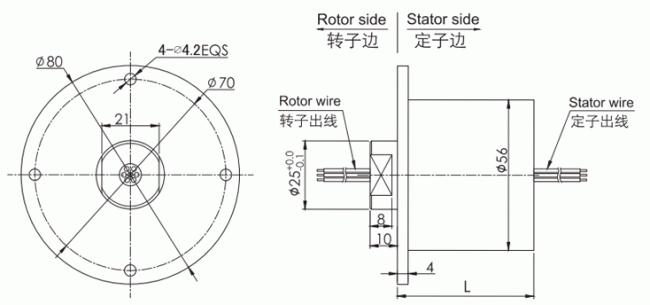 Waterproof Slip Ring_conductive slip ring