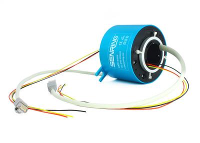 Китай Кольцо выскальзывания большого диаметра соединителя ODM Senring электрическое роторное для локальных сетей гигабита продается