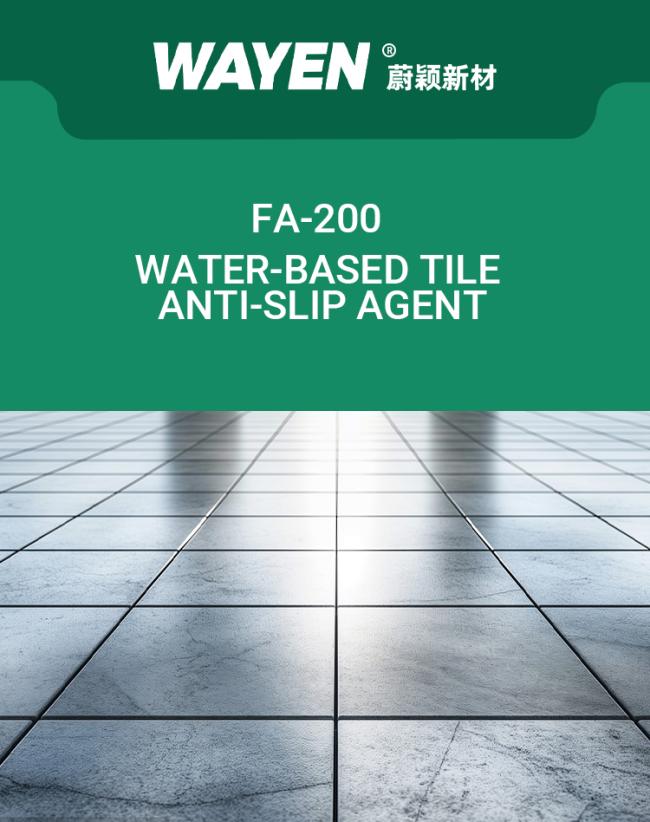 Water based anti slip tile paint application example
