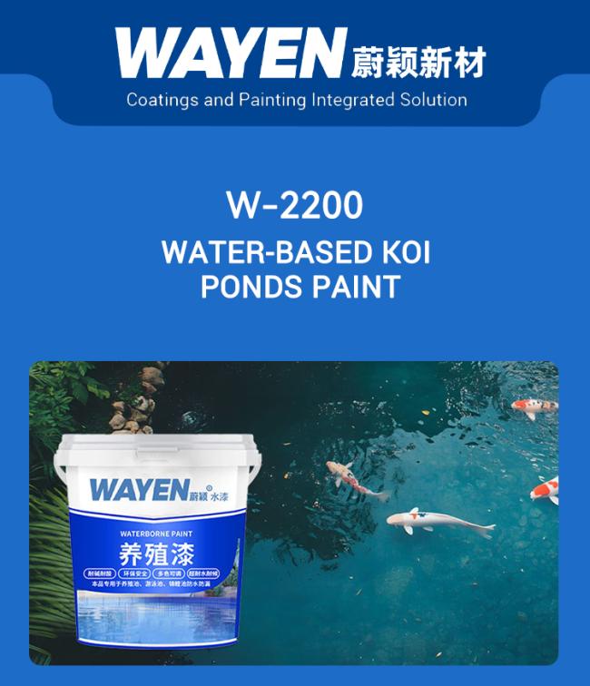Water-based aquaculture paint product overview