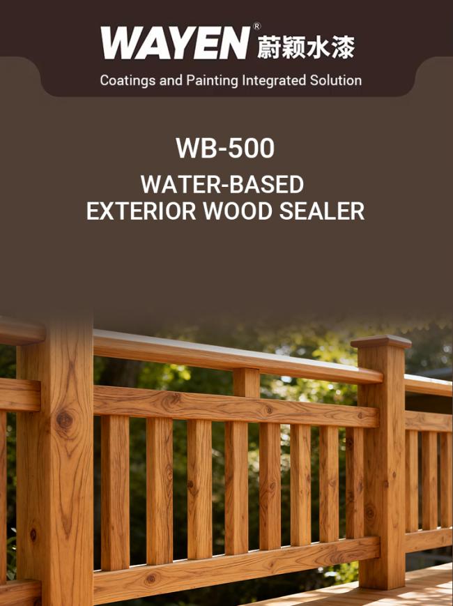 Water-based exterior wood sealer product overview