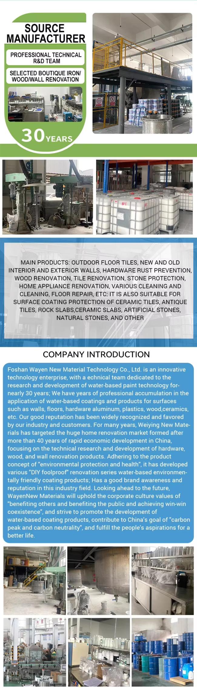 WAYEN company overview and manufacturing facilities