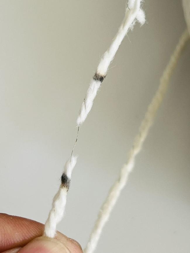 High Temperature Braided Ceramic Fiber Packing Rope 3mm 12mm Thermal Insulation Refractory