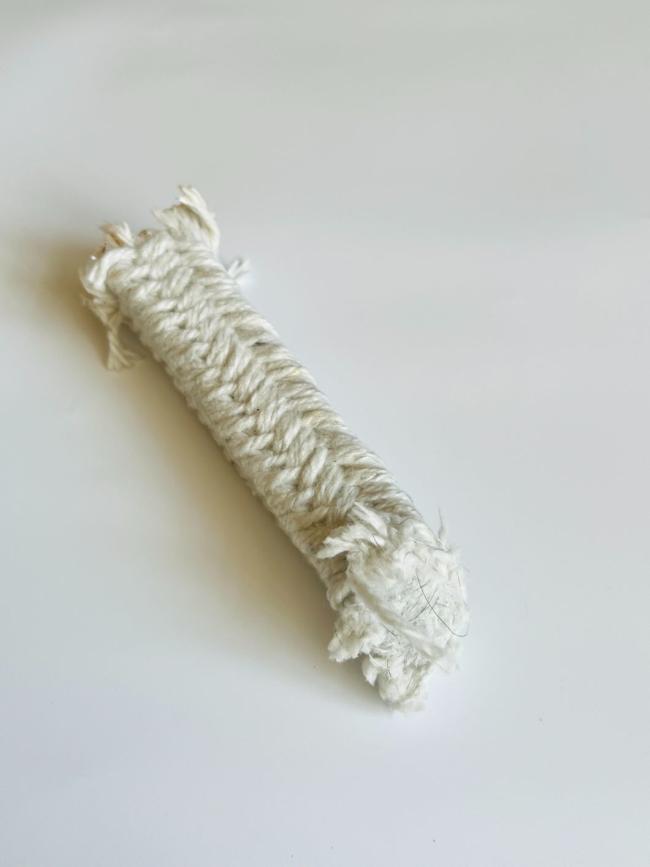 High Temperature Braided Ceramic Fiber Packing Rope 3mm 12mm Thermal Insulation Refractory