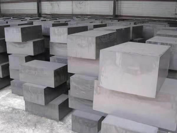 Density 1.75g/cm3 Big Size 740*400*2300mm Graphite Block
