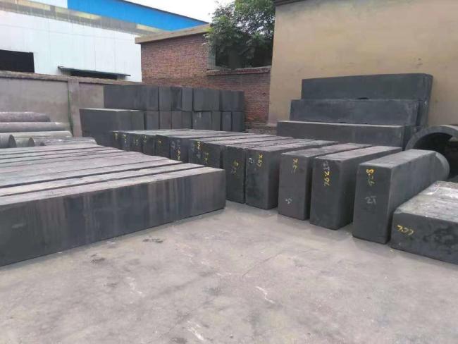 Density 1.75g/cm3 Big Size 740*400*2300mm Graphite Block