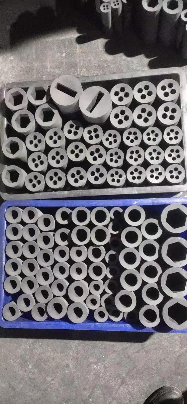 High Density 1.85 1.91g/cm3 Round Square Hexagonal Gear Graphite Mold for Casting Brass