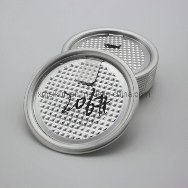 Food Grade 206# Easy Peel off End Aluminum Foil Lid
