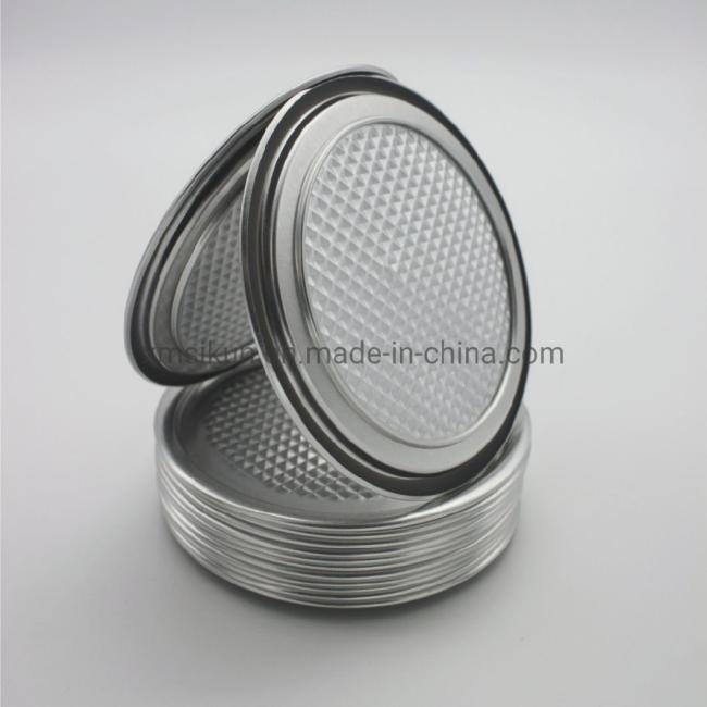 High Quality Wholesale 300# Aluminum Easy Open Can Lids for Beverage