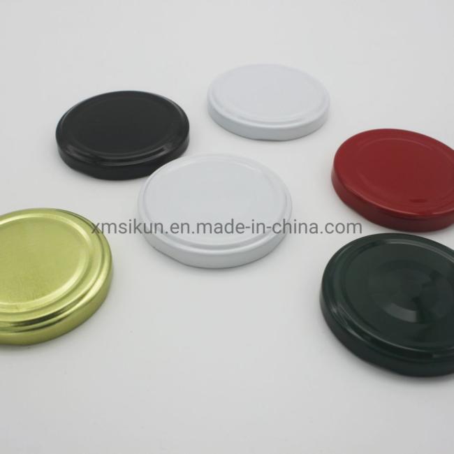 Wholesale Price Metal Swivel Glass Cap Ear Cap 63# Tinplate Cap