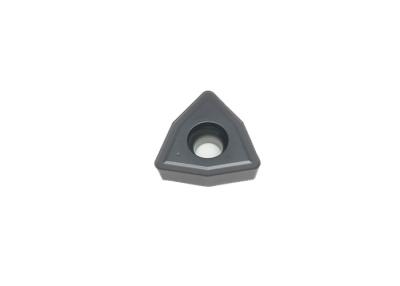 China WCMX080412 U Drill Inserts Black Color With PVD Coating for sale