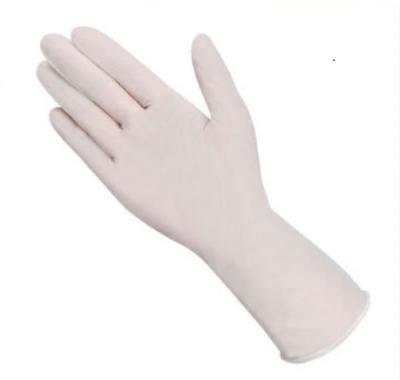 China 4.5G White Nitrile Disposable Gloves 9In Leakage Resistance Disposable Gloves White for sale