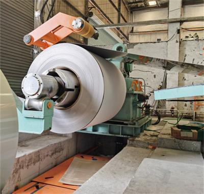 China Light Gauge Precision Uncoiling Slitting Recoiling Line 4 X 1600 for sale