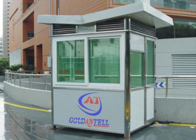 China Portable Security Guard Booths , Outdoor House Stainless Steel Guard for sale
