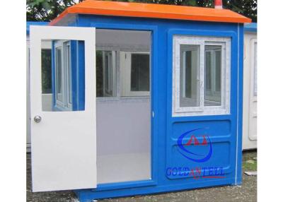 China Prefabricated Low Cost Fiberglass Sentry Box / Guard Shacks and Booths Well- designed for sale