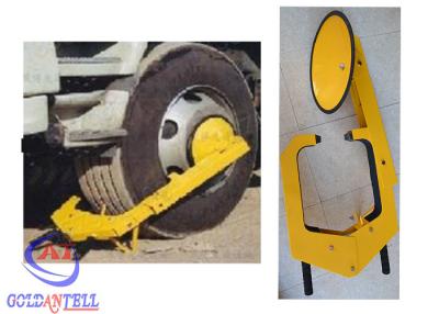 China High Security Car Wheel Clamp Truck Trailer , tire locks for cars for sale