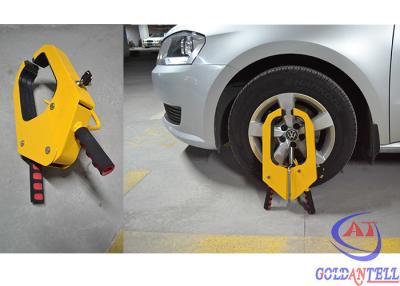 China Safety Medium sized Car Wheel Clamp / Tyre Lock , Patent design for sale