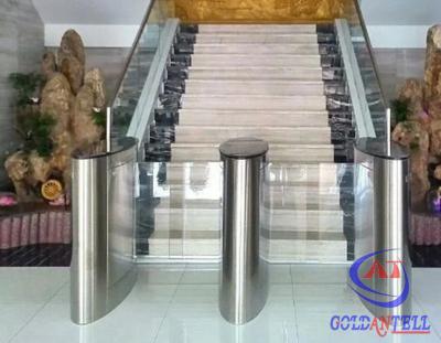 China Fitness Club Barcode Check In Speed Gate Turnstile , Office Swing Turnstile for sale