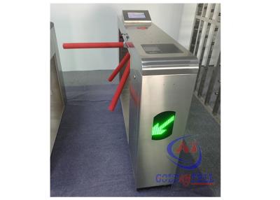 China High quality LCD display metro turnstile pedestrian barrier with token acceptor and rfid TICKET reader for sale