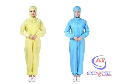 中国 クリーンルームのジャンプスーツ反静的なESDのつなぎ服の衣類の均一規則的な安全摩耗 販売のため
