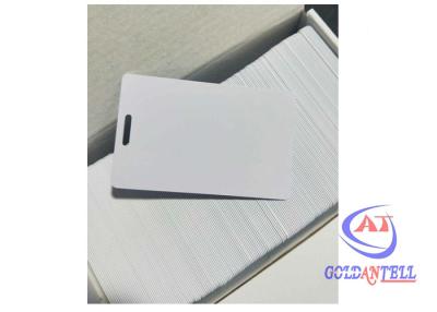China etiqueta sem contato de Nfc da etiqueta de Rfid dos cartões plásticos brancos da placa 13.56Mhz para o controle de acesso à venda
