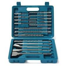 China 17pcs SDS Drill And Chisel Set Straight Tipped In Concrete Granite And Brick for sale