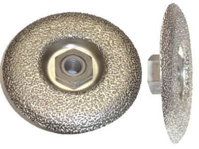 Китай Паяемый вакуумом диск диаманта меля, непрерывное колесо чашки диаманта продается