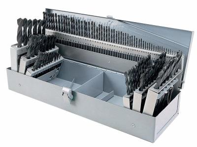 China HSS Drill Bit Set in Steel Index 115-Piece with Bright Finished for sale