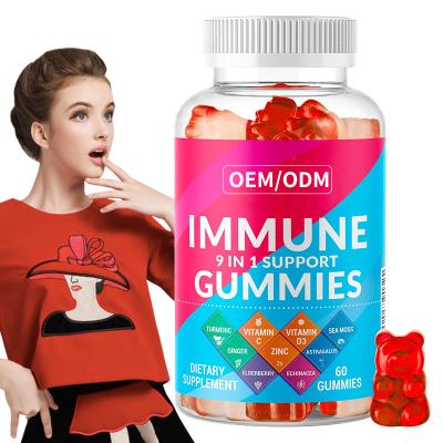 China Anti Aging Immune Gummy Vitamin Essential Vitamins And Minerals  Immune Support Vitamin C D Zinc for sale
