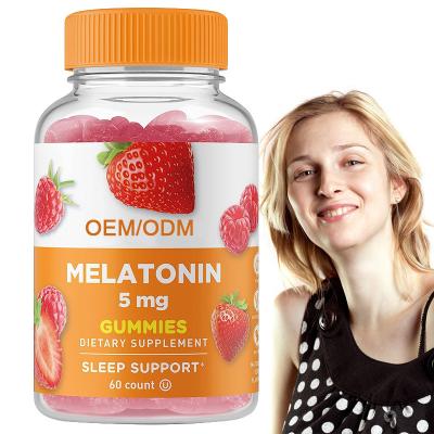 China Fat Free Melatonin Gummies Natural Sleep Aid Supplement For Adults for sale