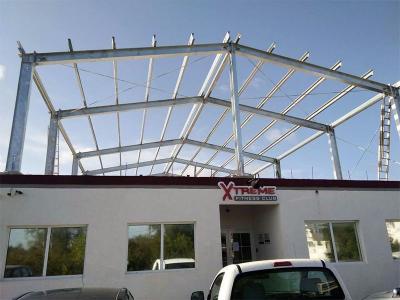 China Two Floors Prefab Steel Structure Building With C/Z Purlin for sale