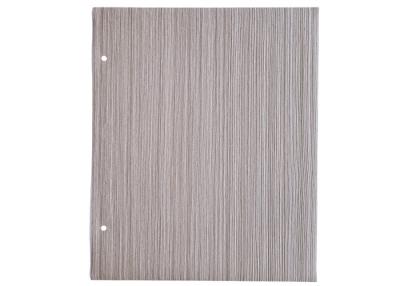 China Brushed Grey Wood Color PVC Decorative Film Formable For TV Stands for sale