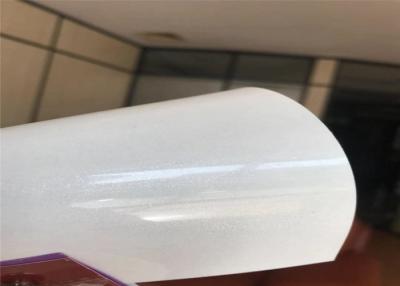 Chine portes à haute brillance blanches de membrane de meubles de petit pain de film de PVC de 0.3mm à vendre