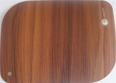 China Furniture Pvc Membrane Film Wood Design Decoration 0.3mm 0.4mm for sale