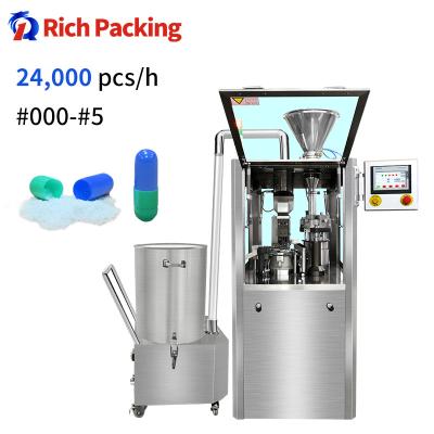 Chine Machine dure pharmaceutique automatique à grande vitesse de remplisseur de gel de capsule de machine de remplissage de la capsule NJP200 à vendre